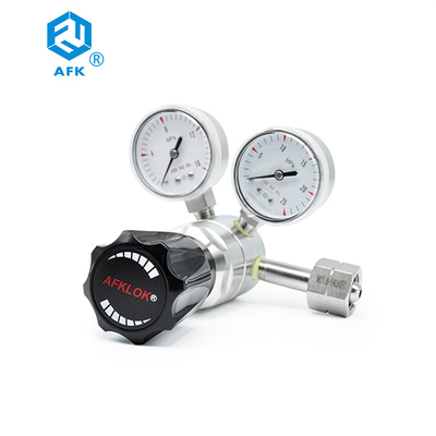 AFK Wysokociśnieniowy regulator ciśnienia ze stali nierdzewnej Precyzja 25Mpa dla podtlenku azotu