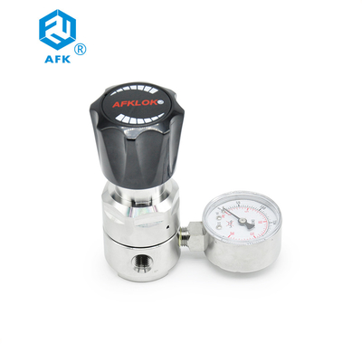 Regulowany regulator ciśnienia powietrza propanowego Regulator gazu przemysłowego ze stali nierdzewnej 316L