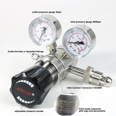 quality Dwuetapowy regulator ciśnienia o wysokiej precyzji, stabilna moc wyjściowa do zastosowań przemysłowych factory