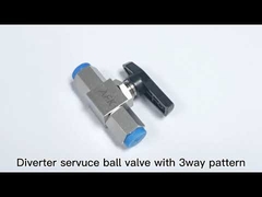 3000PSI BSPT High Pressure Ball Valve 1/4