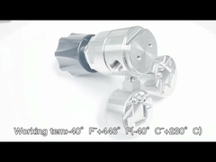 3000 psi 2 Stage Stainless Steel High Pressure High Flow Oxigen/CO2 Pressure Regulator