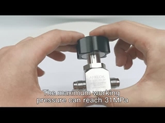 Ręczny zawór membranowy EP 316 Zawór membranowy ze stali nierdzewnej Zawór VCR o bardzo wysokiej czystości