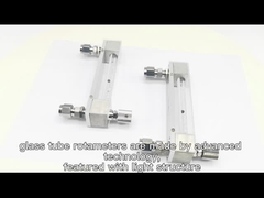 Dokładny przepływomierz tlenu i azotu w powietrzu Rotametr Wyświetlacz LCD 30-300 LPM Rotamter