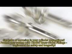 1/4-calowe łączniki rurowe ze stali nierdzewnej z połączeniem męskim i miedzianą niklowaną